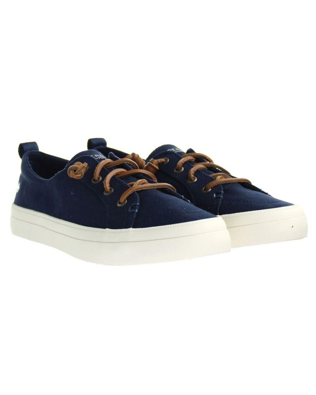 Sperry Top-Sider Black Crest Vibe Plimsolls Canvas