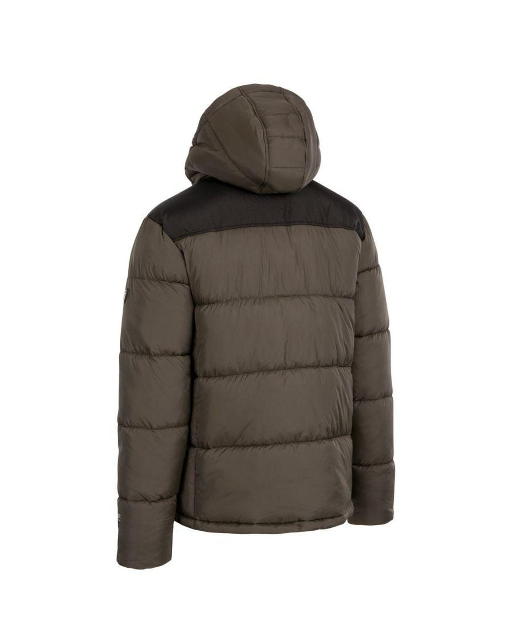 Trespass Green Parkstone Quilted Jacket (Dark Vine) for men