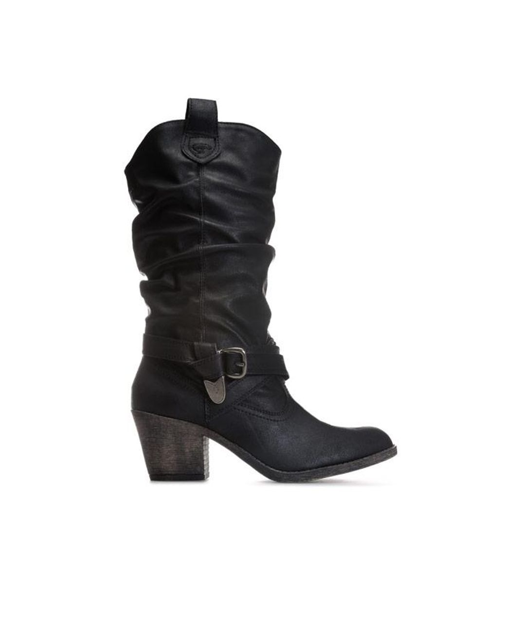 Rocket Dog Black Sidestep Lewis Boots
