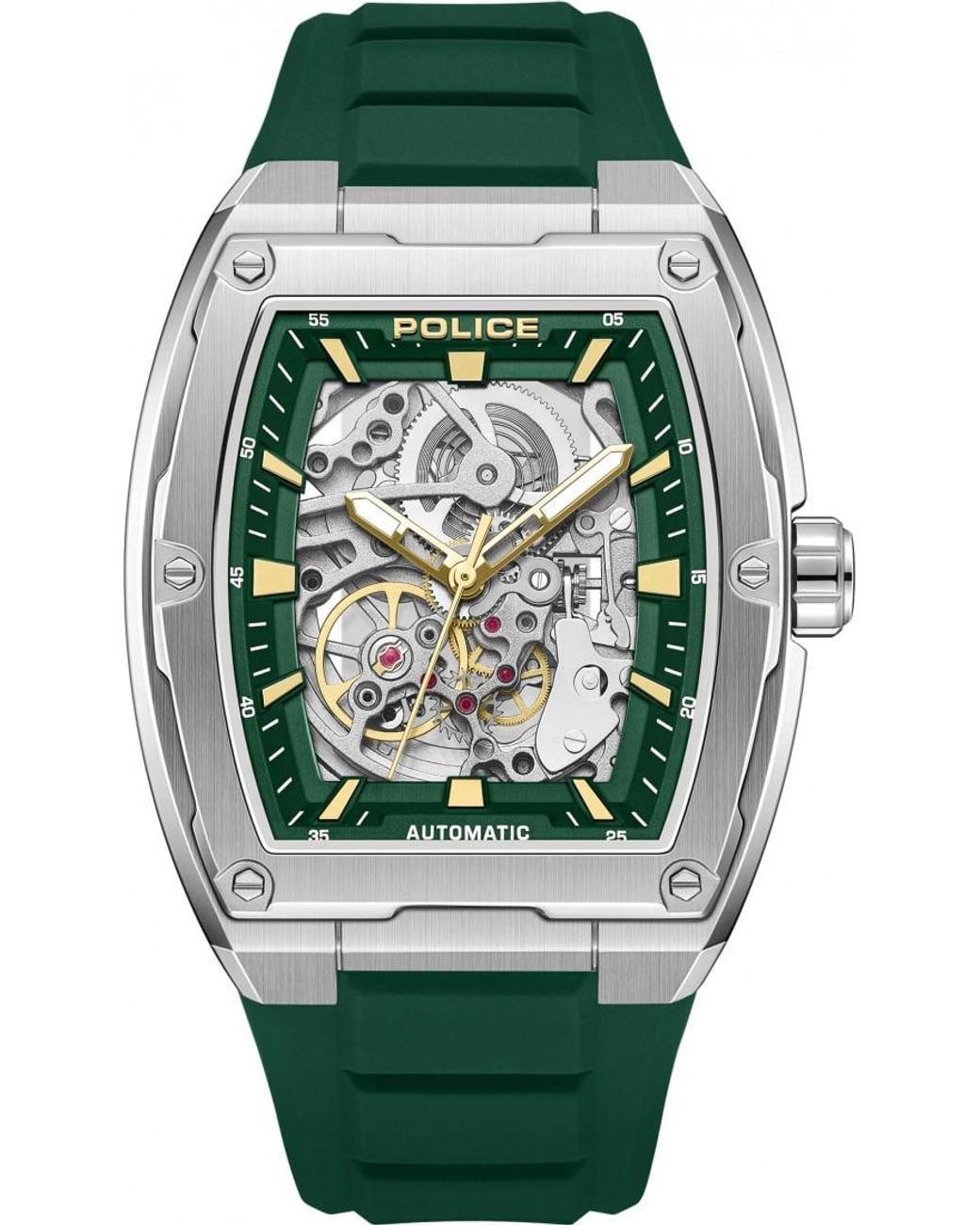 Police Green Pewgr0000901 Skeletor Watch for men