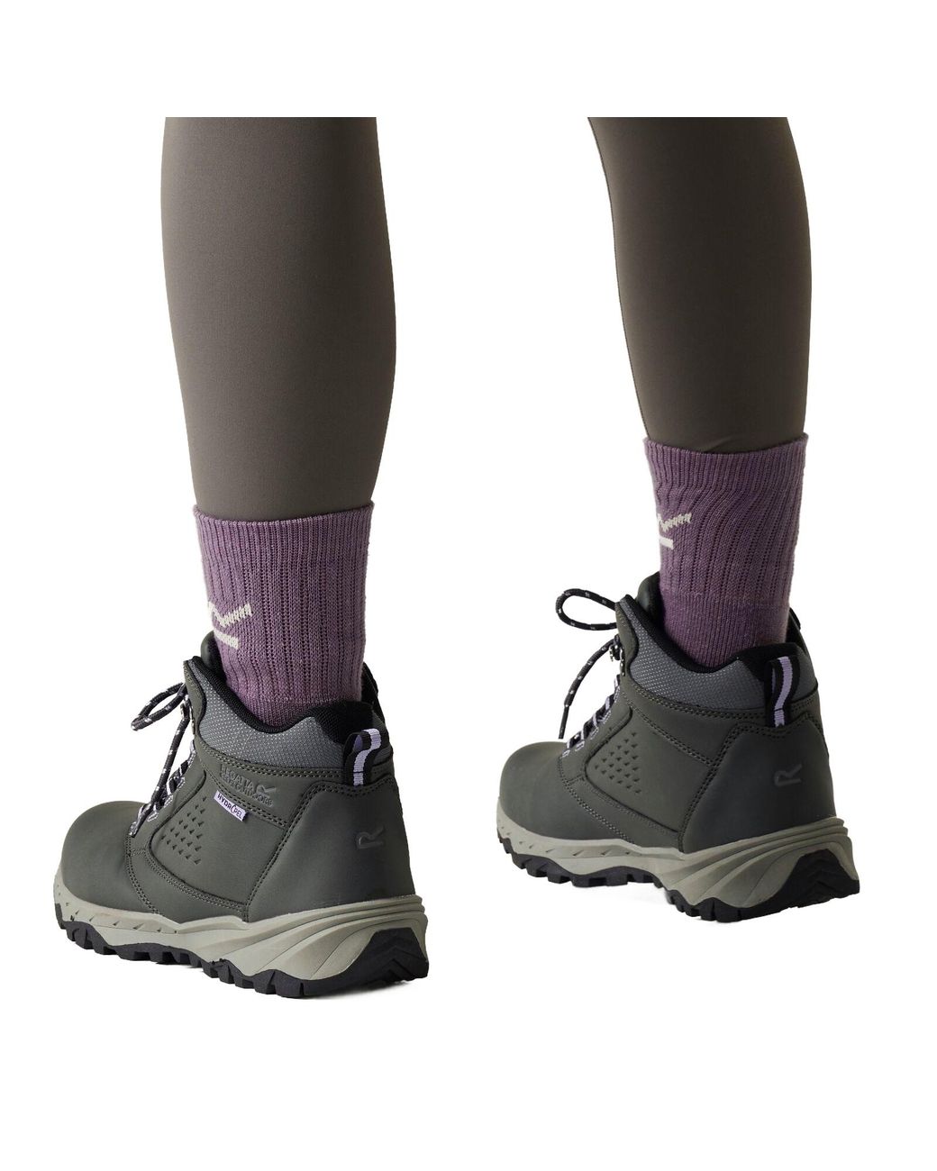 Regatta Black Amble Waterproof Walking Boots