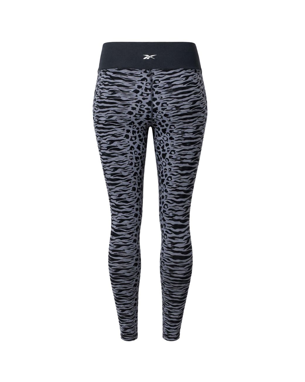 Reebok Blue Mod Safari Leggings Cotton