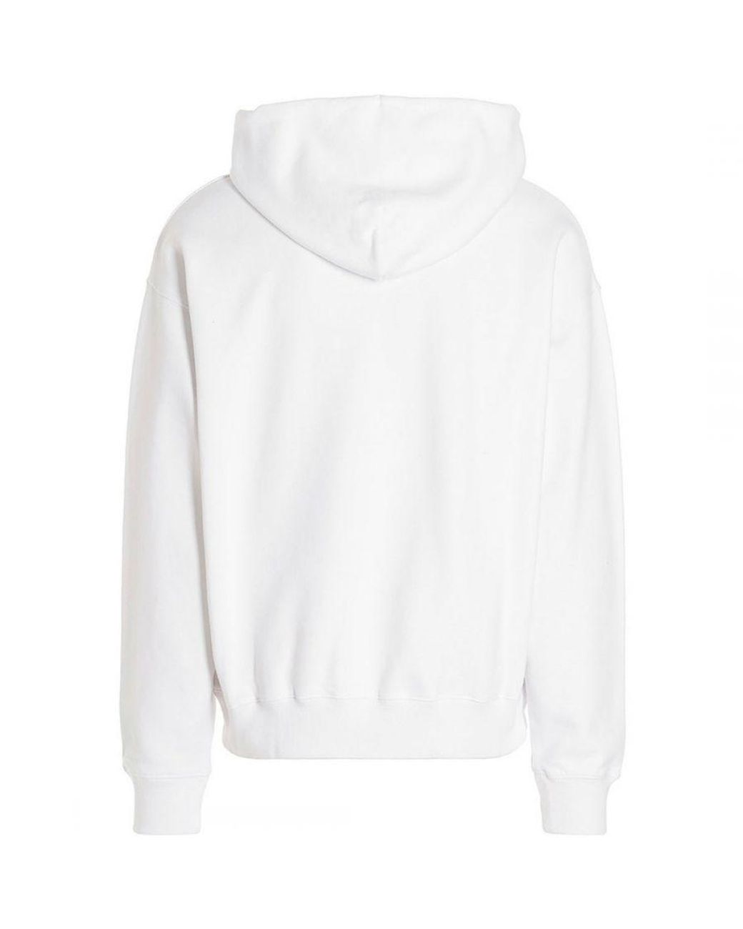 Off-White c/o Virgil Abloh White Spray Helvetica Skate Fit Hoodie Cotton for men