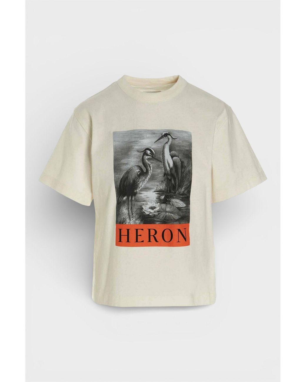 Heron Preston Gray Logo T-Shirt