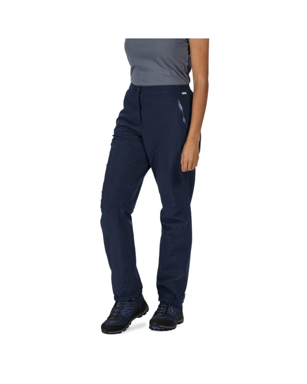 Regatta Blue Highton Adjustable Walking Over Trousers