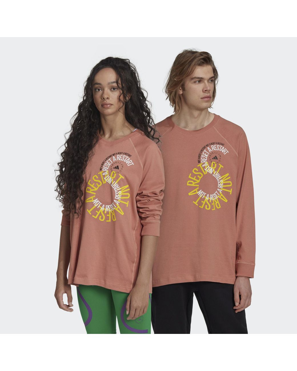 Adidas By Stella McCartney Pink Long Sleeve Tee (Gender Neutral)