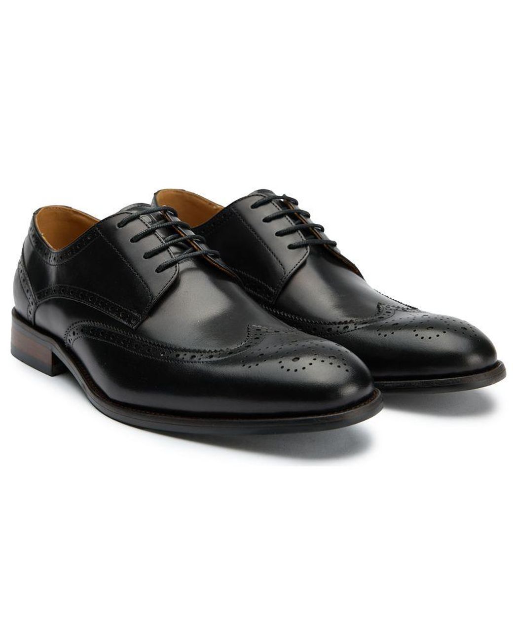 Sole Black Ldn Hoggle Brogue Shoes for men