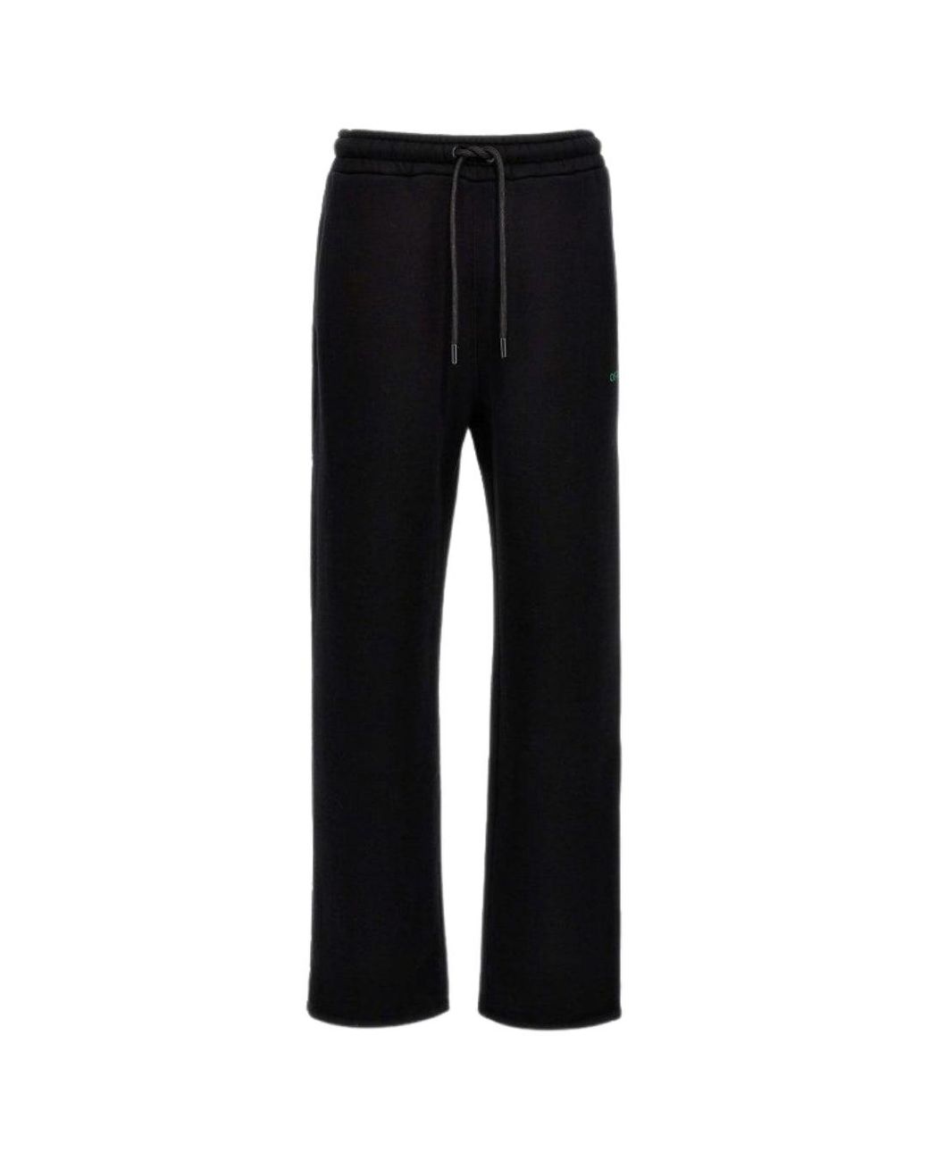 Off-White c/o Virgil Abloh Black Moon Tab Sweatpants Cotton for men