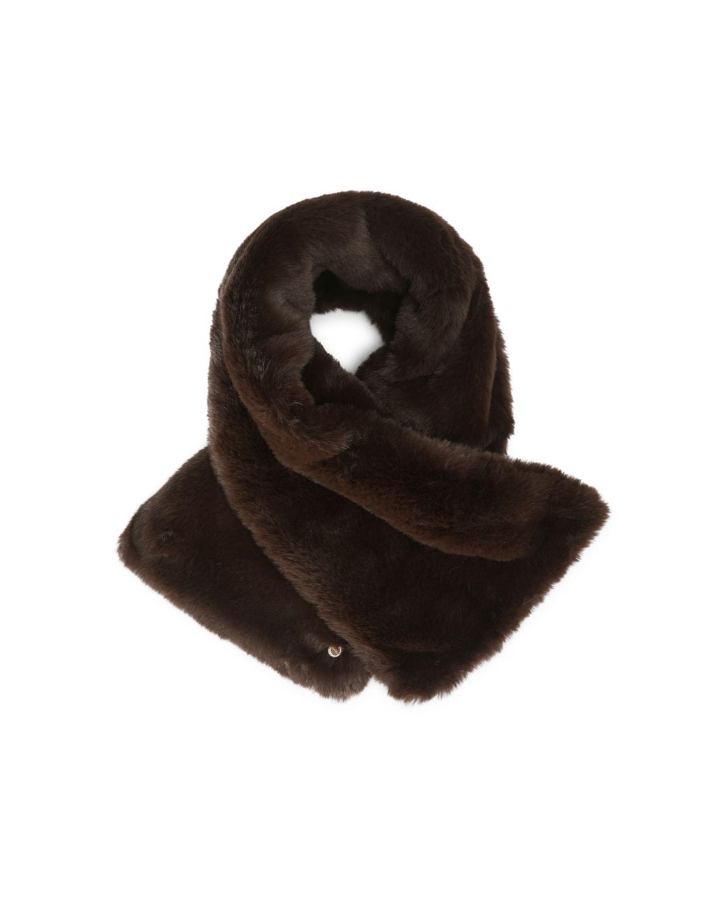 Carvela Kurt Geiger Black Fur Scarf