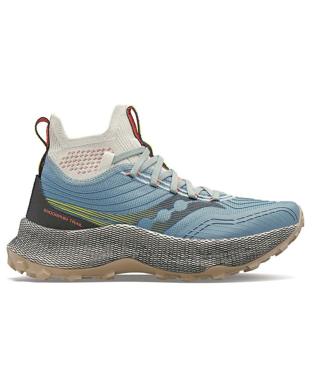 Saucony Blue Endorphin Trial Mid Runshield Trainers