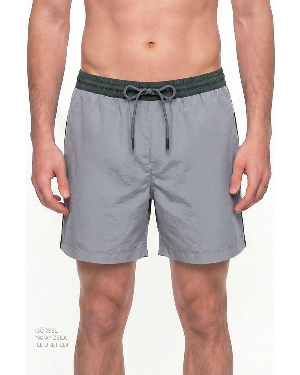 Penti Gray Smoky Lagos Swim Shorts for men