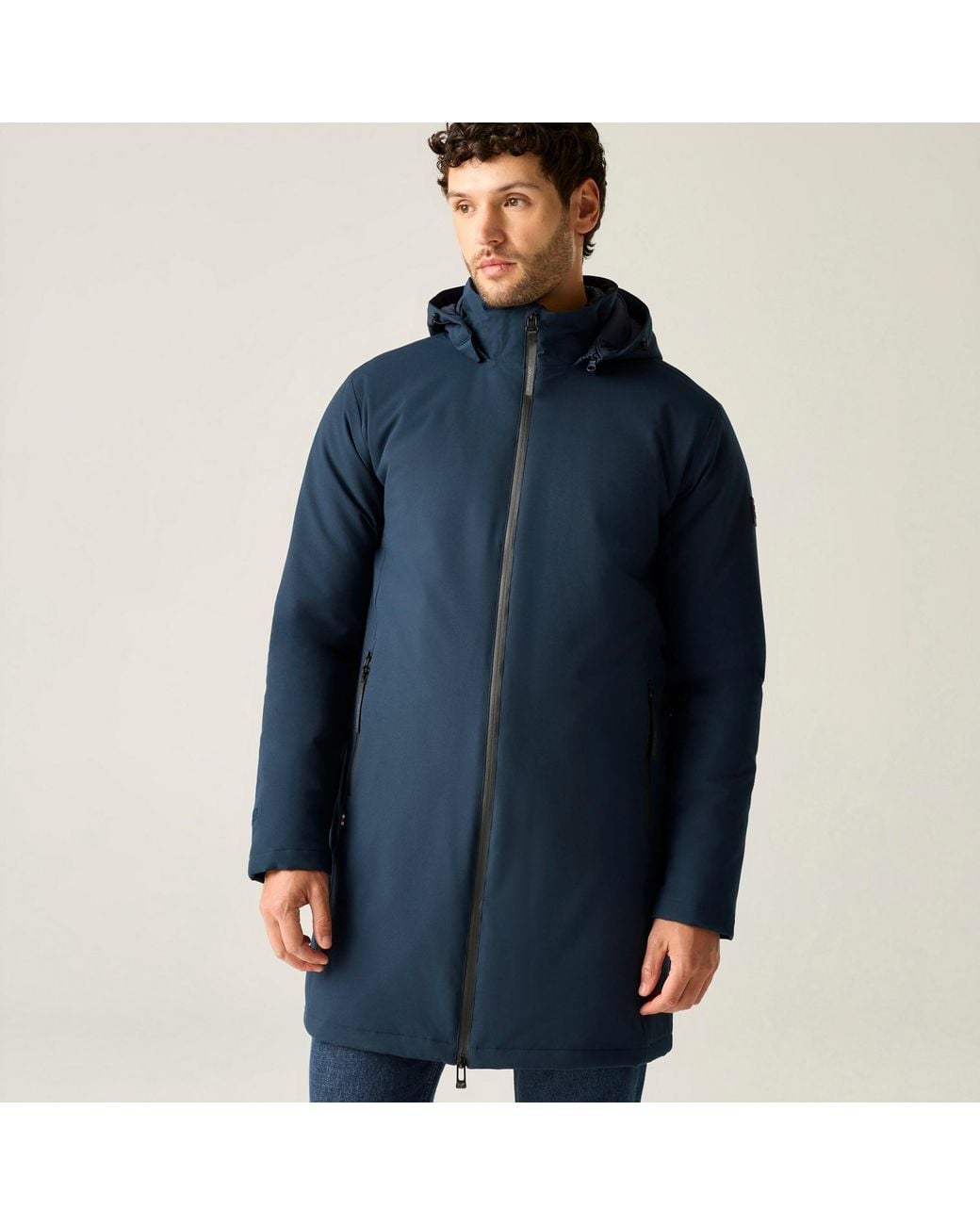 Regatta Blue Merzen Insulated Waterproof Jacket for men