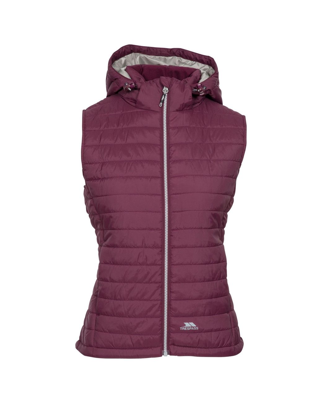 Trespass Purple Ladies Aretha Casual Gilet (Fig)