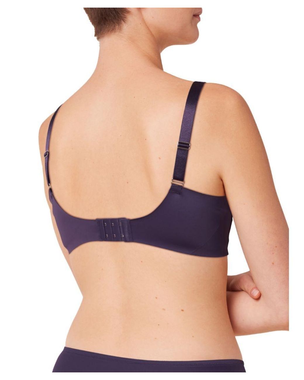Triumph Blue True Shape Sensation Minimizer Bra