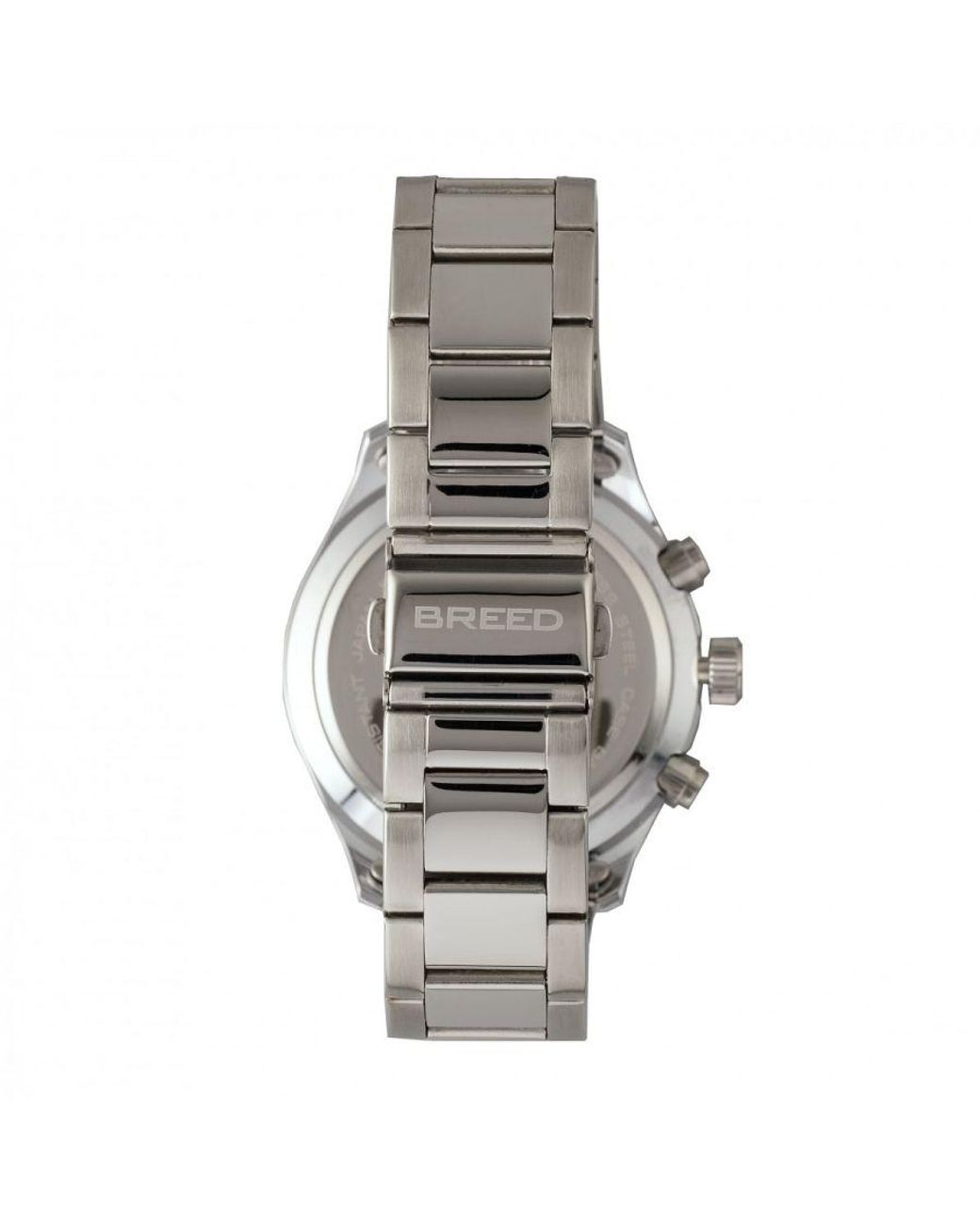 Breed Metallic Maverick Chronograph Bracelet Watch W/Date for men