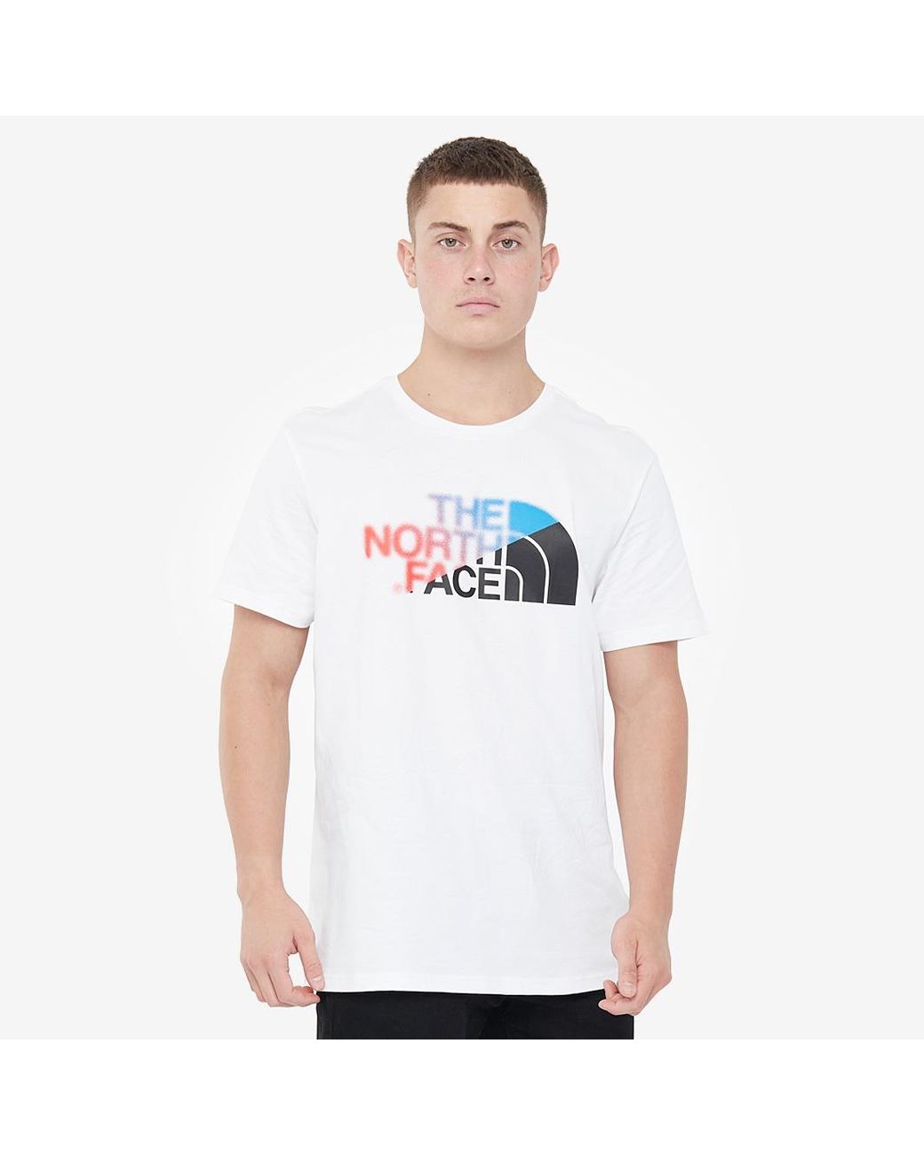 The North Face White Bad Glasses T-Shirt for men