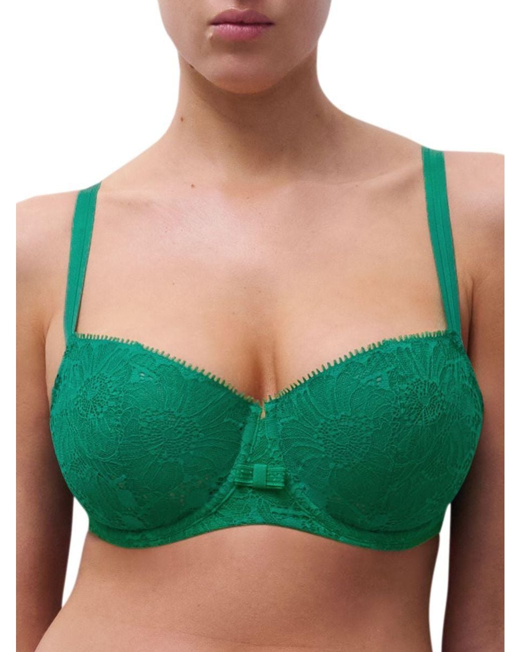 Chantelle Green Day To Night Half Cup Bra