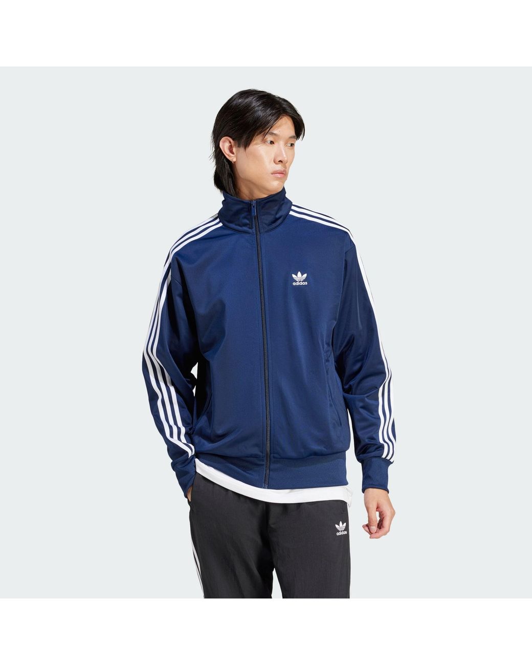 Adidas Originals Blue Chaqueta Firebird Adicolor Classics Jacket for men
