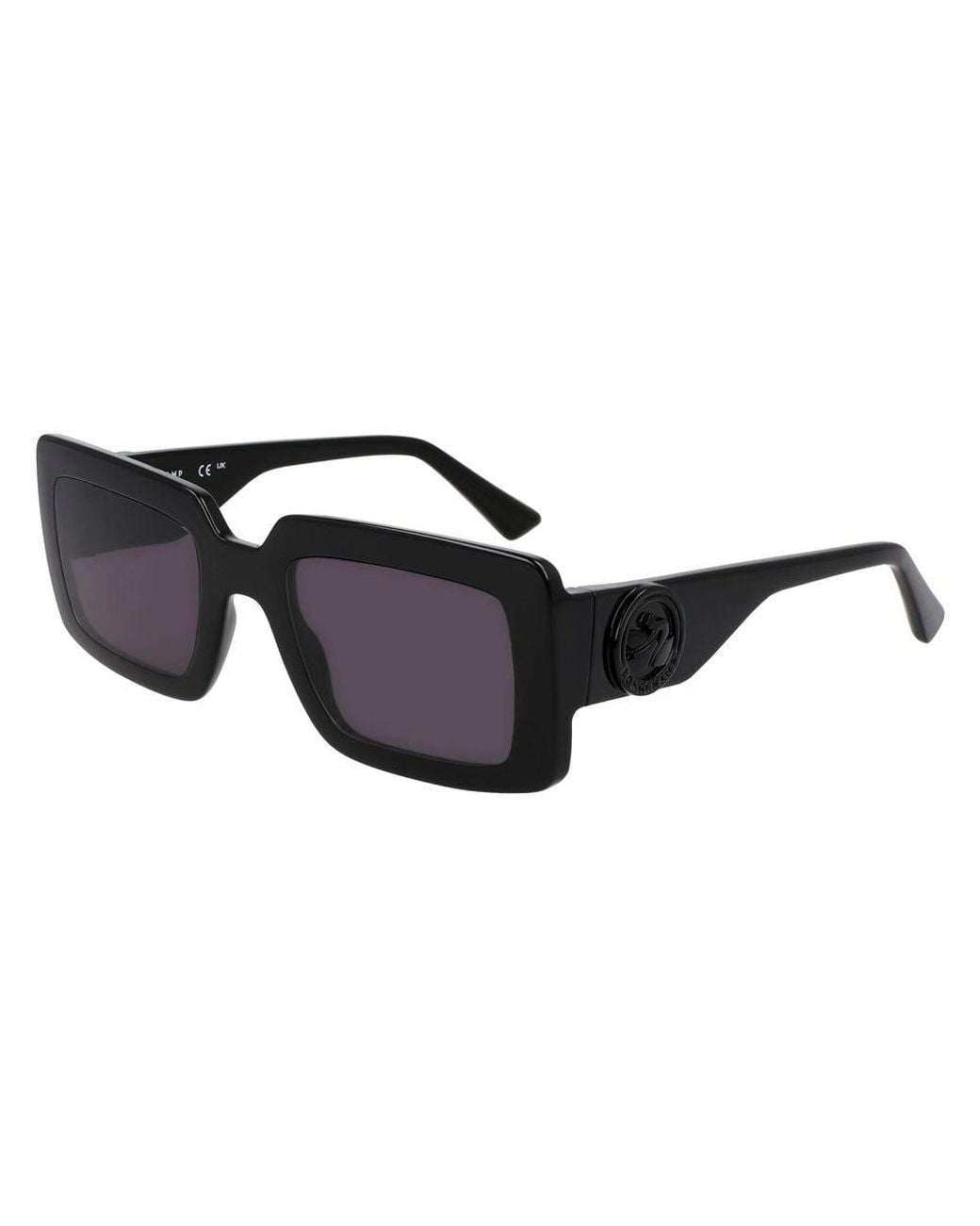 Longchamp Black Injected Sunglasses