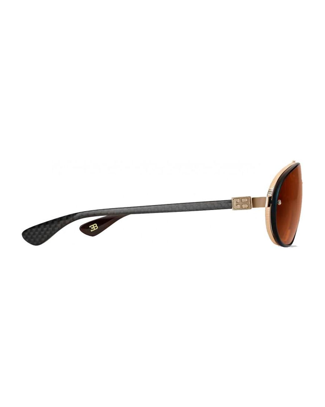 Bugatti Brown 10 63 Mbk Rg Sunglasses for men