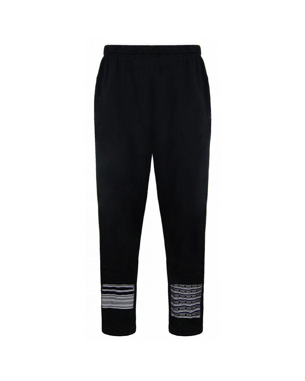 Nike Black Air Jordan Standard Fit Stretch Waist Logo Track Pants Dd0390 010 Cotton for men