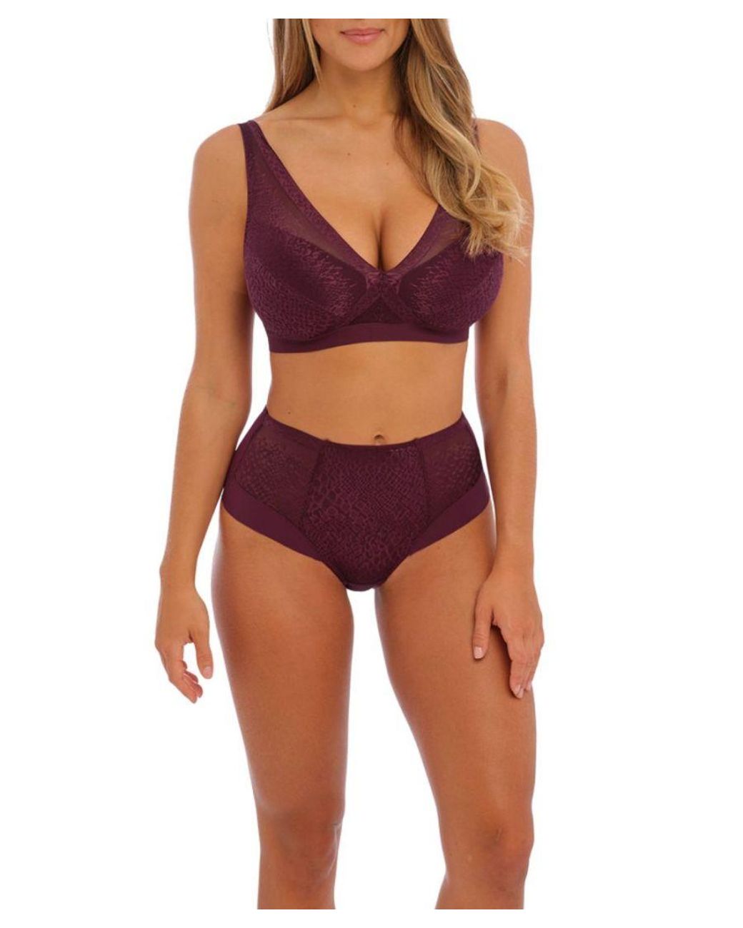 Fantasie Purple Envisage High Waisted Brief