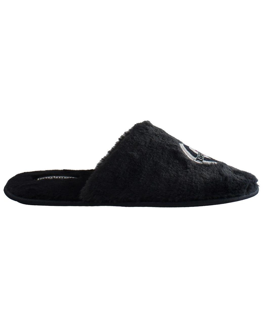 Lambretta Black Moon Charcoal Slippers for men