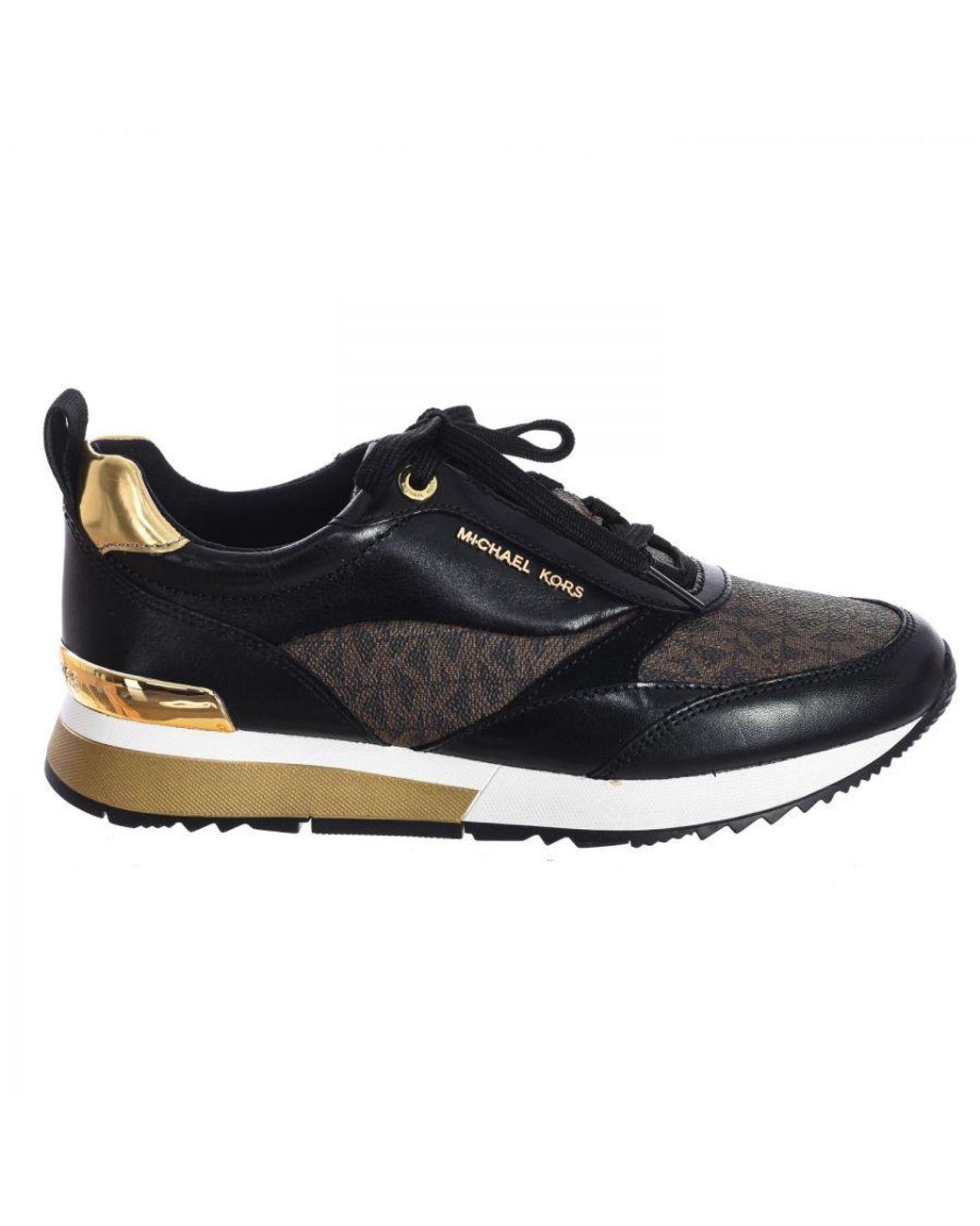 Michael kors allie shop leather sneaker