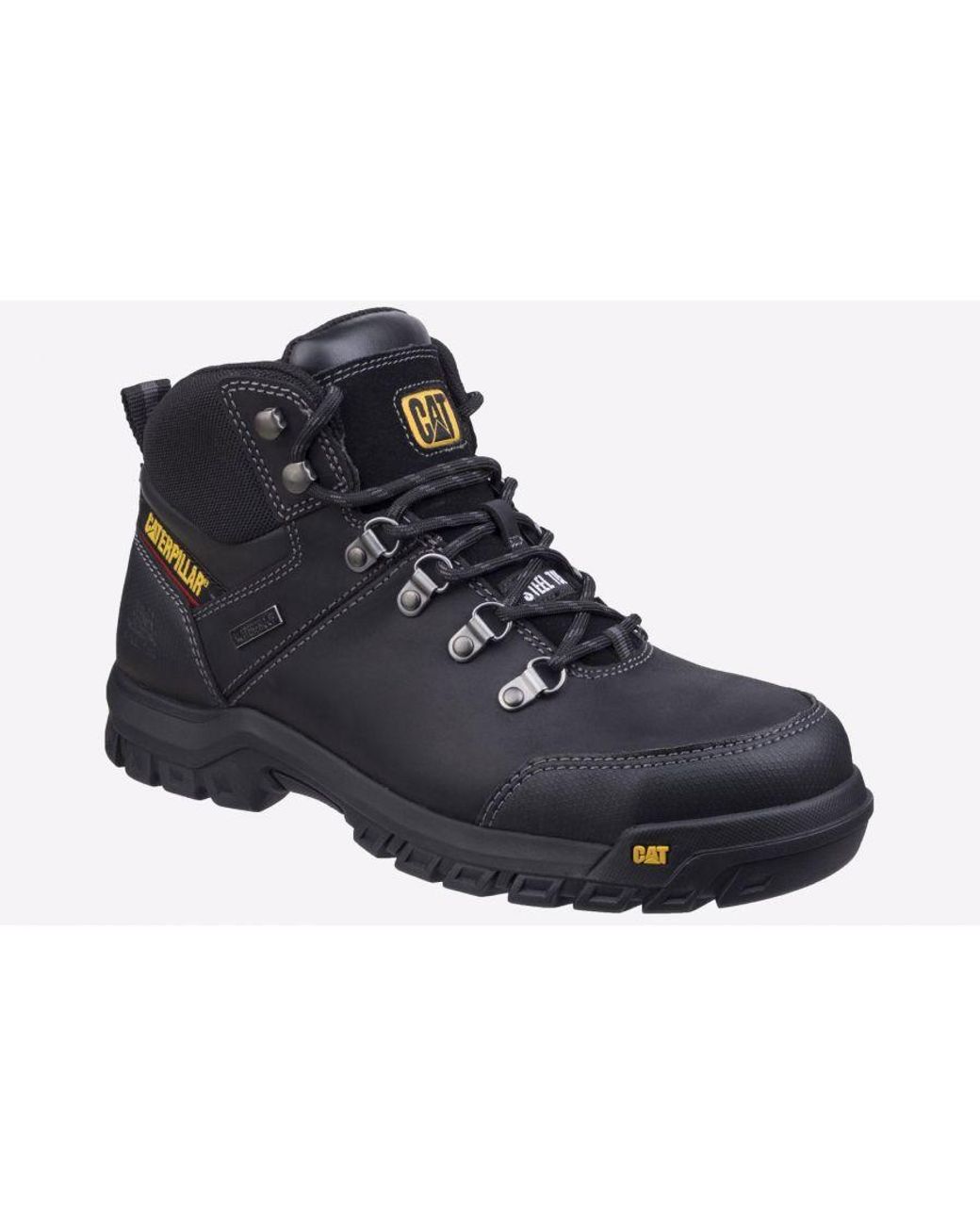 Caterpillar Safety Blue Framework Boot Leather for men