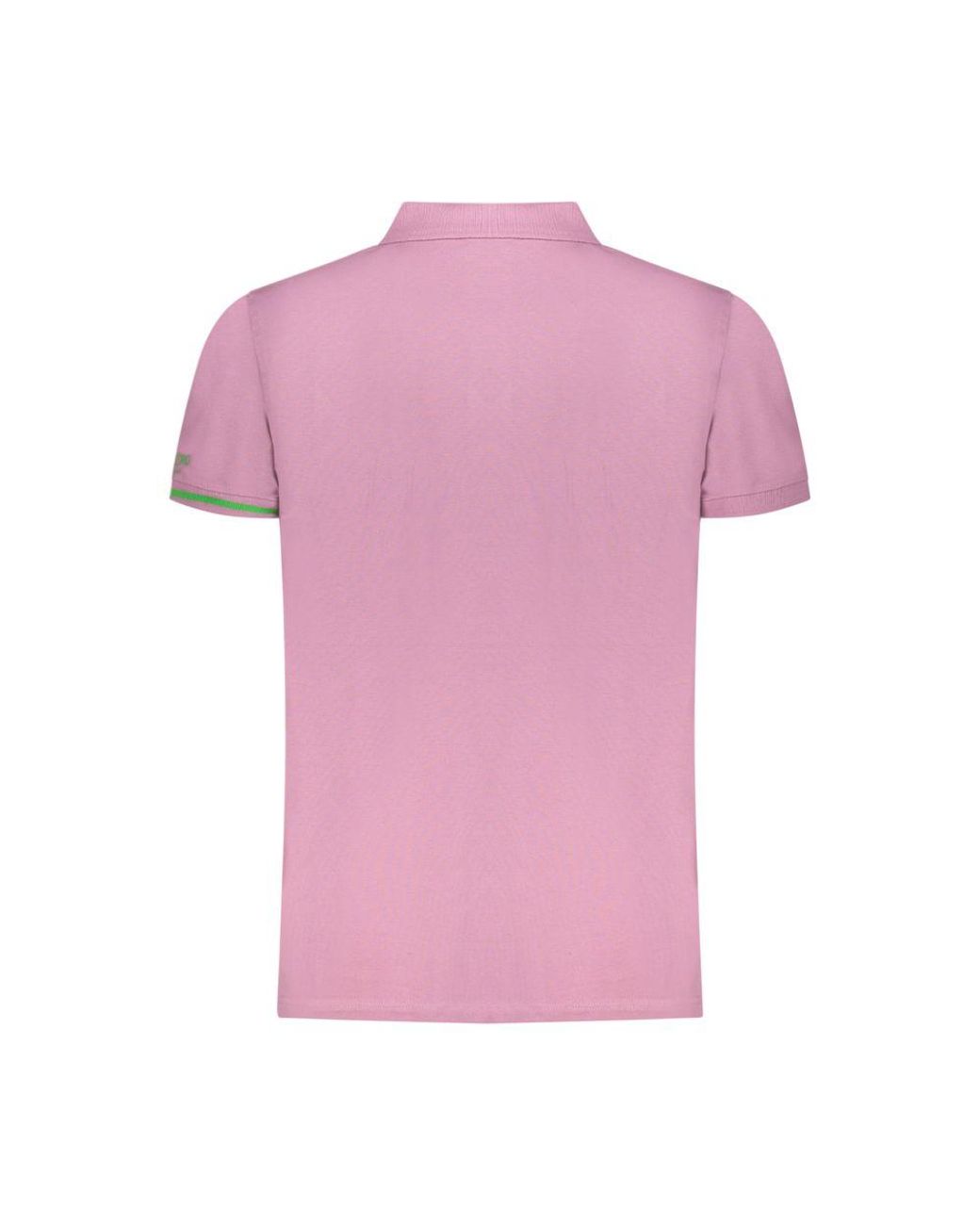 Iceberg Pink Viola Cotton Men Polo for men