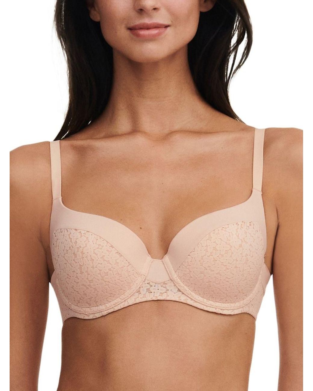 Chantelle Natural Norah Underwired Covering Full Cup Bra