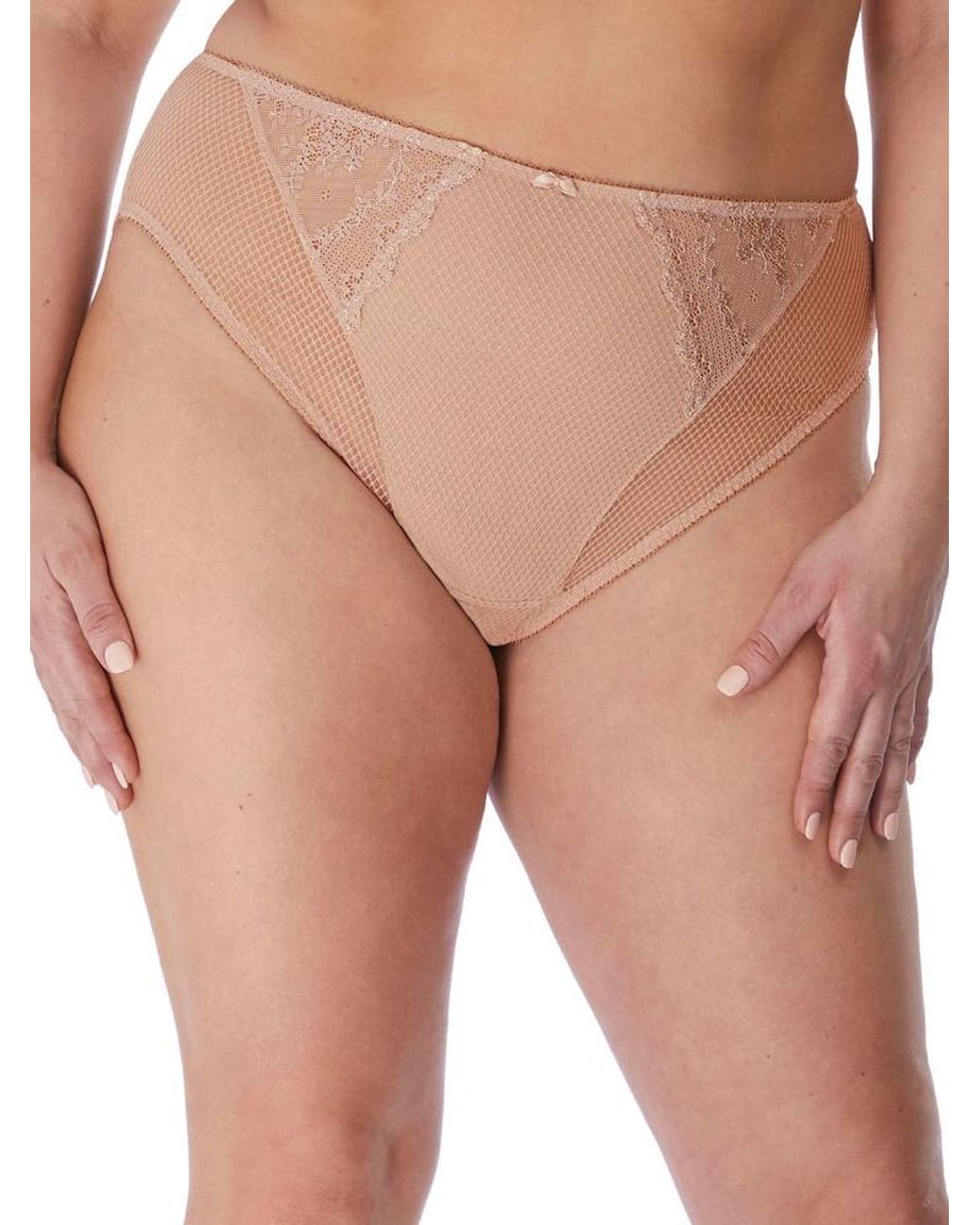 Elomi Natural Charley High Leg Brief