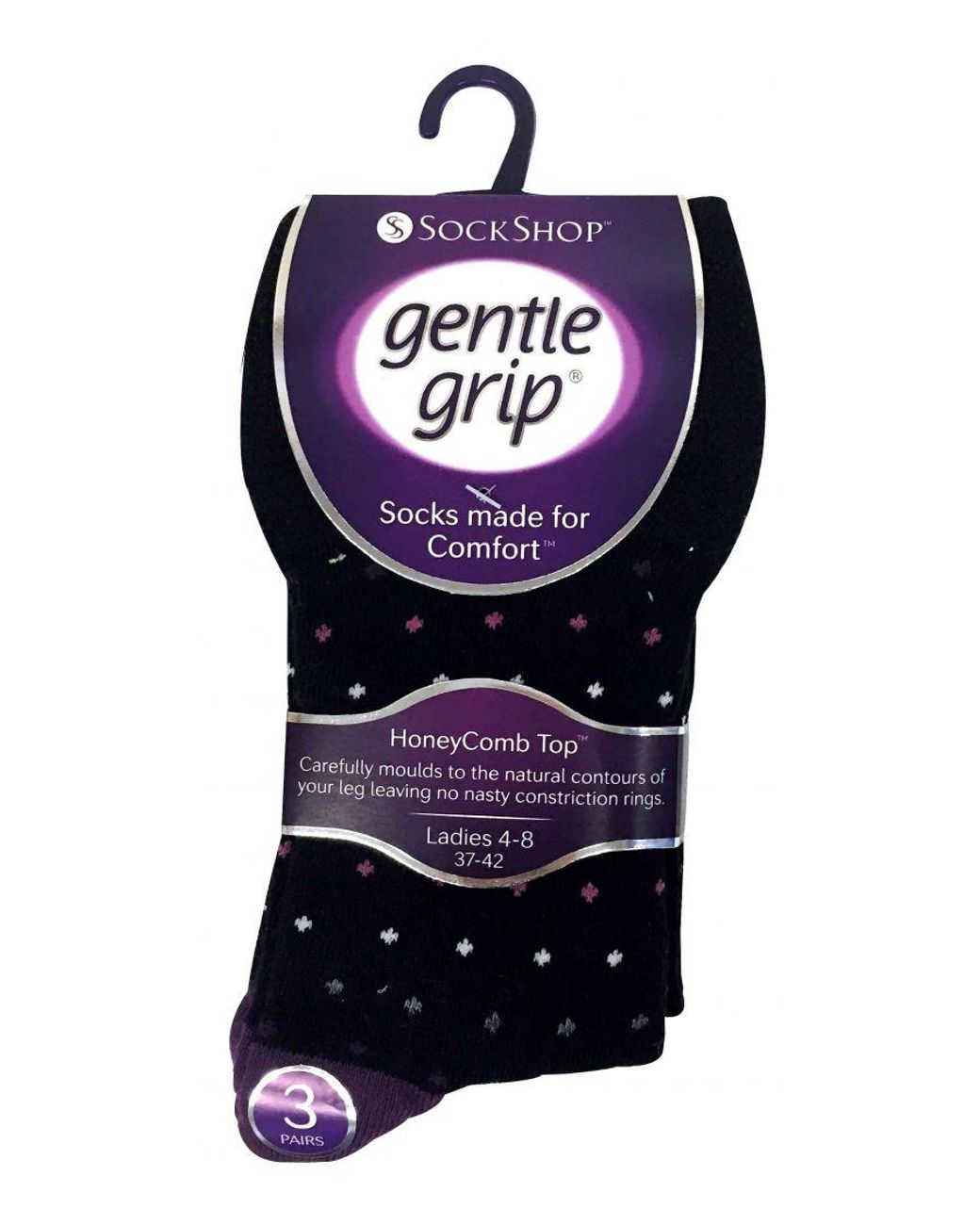 Gentle Grip Black Gentle Grip Womens