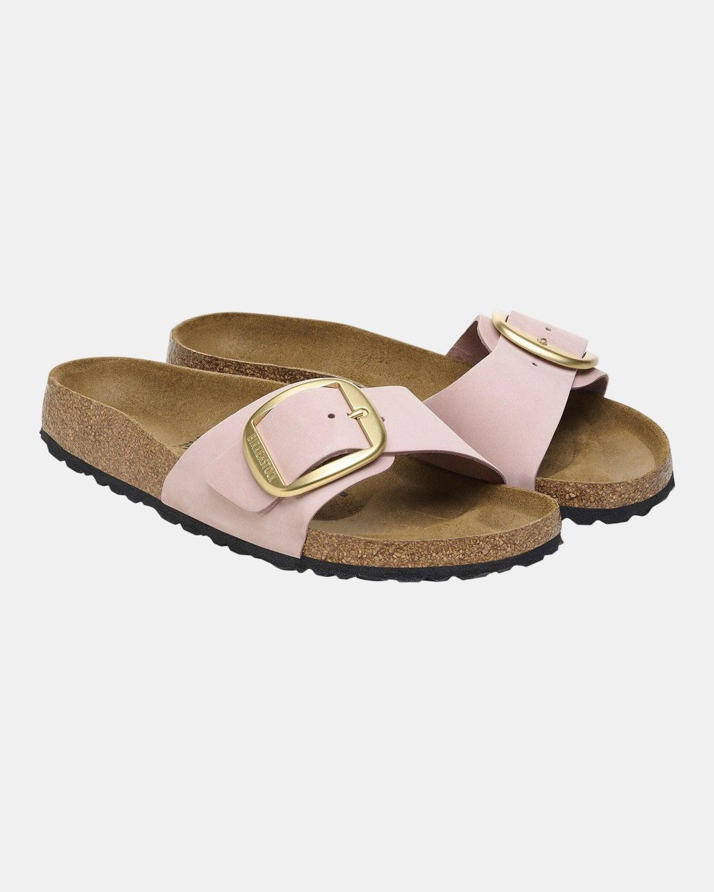 Birkenstock Multicolor Madrid Big Buckle Nubuck Leather Sandals