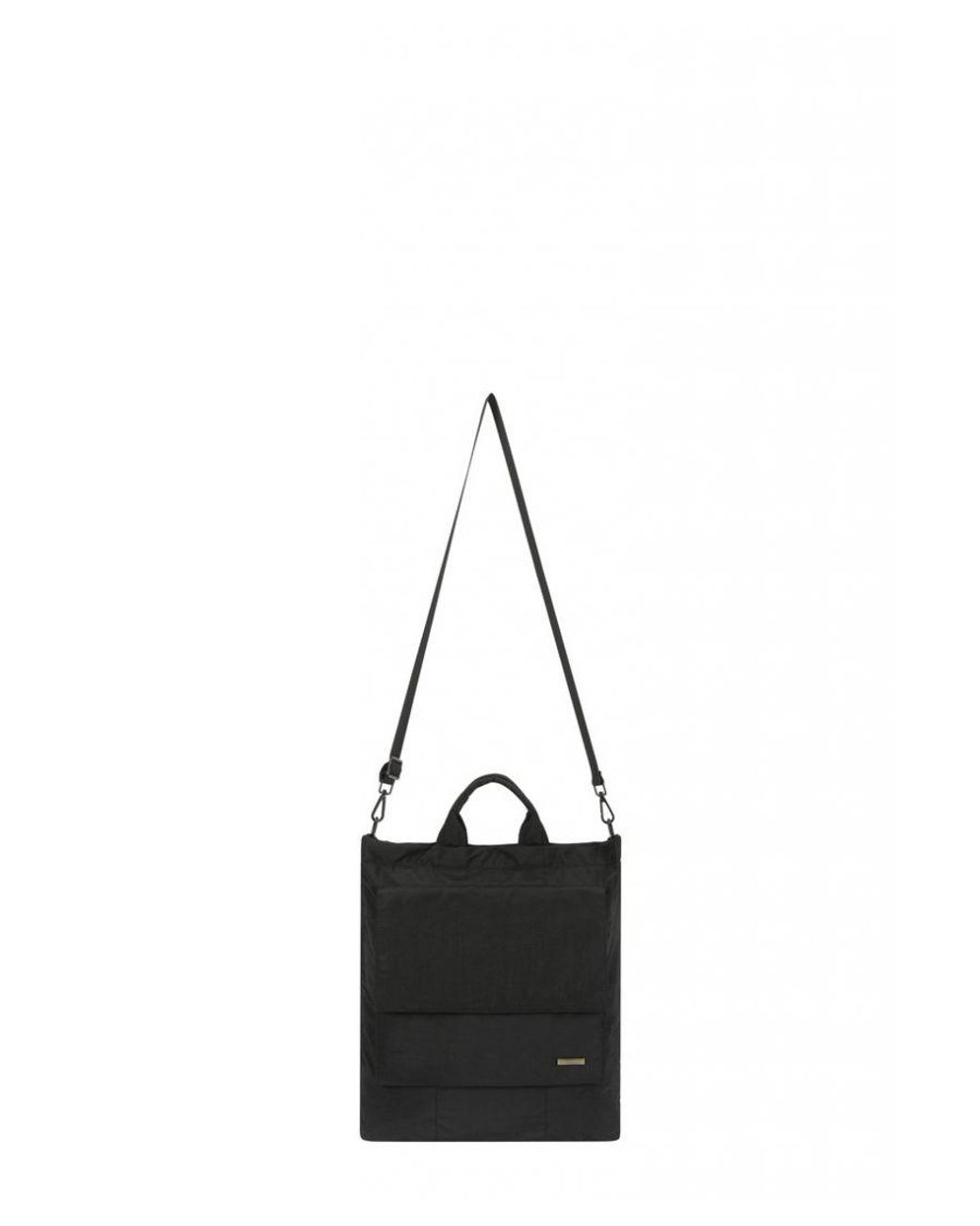 Smith & Canova Black Portrait Nylon Tote