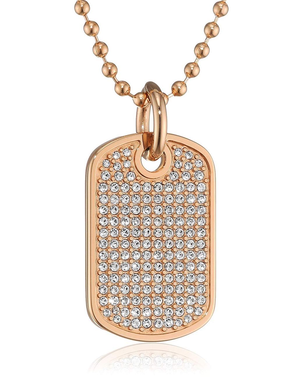 Tommy Hilfiger Metallic 'Finec' Stainless Steel Chain With Pendant