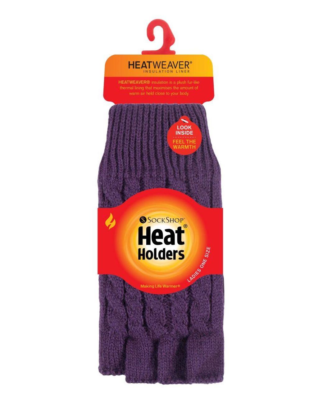 Heat Holders Purple Heat Holders Womens