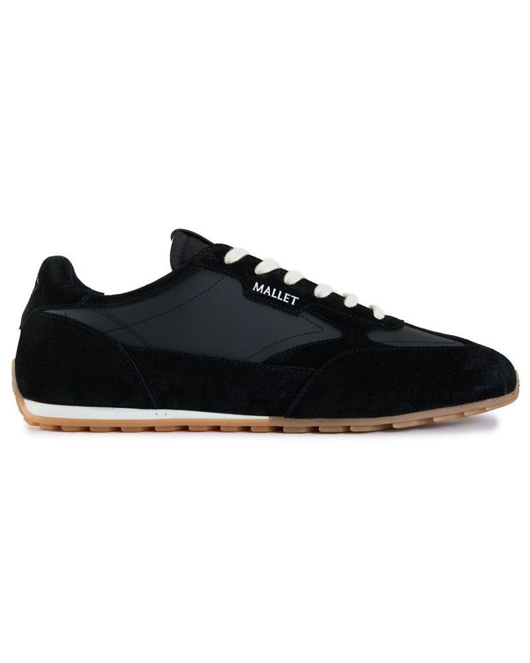 Mallet Black Penn Trainers for men