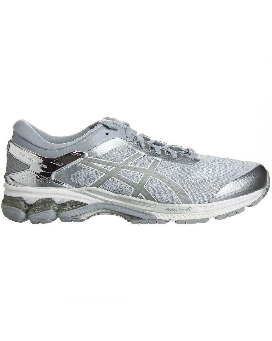 Asics Gel Kayano 26 Platinum Running Trainers in Grey for Men Lyst UK