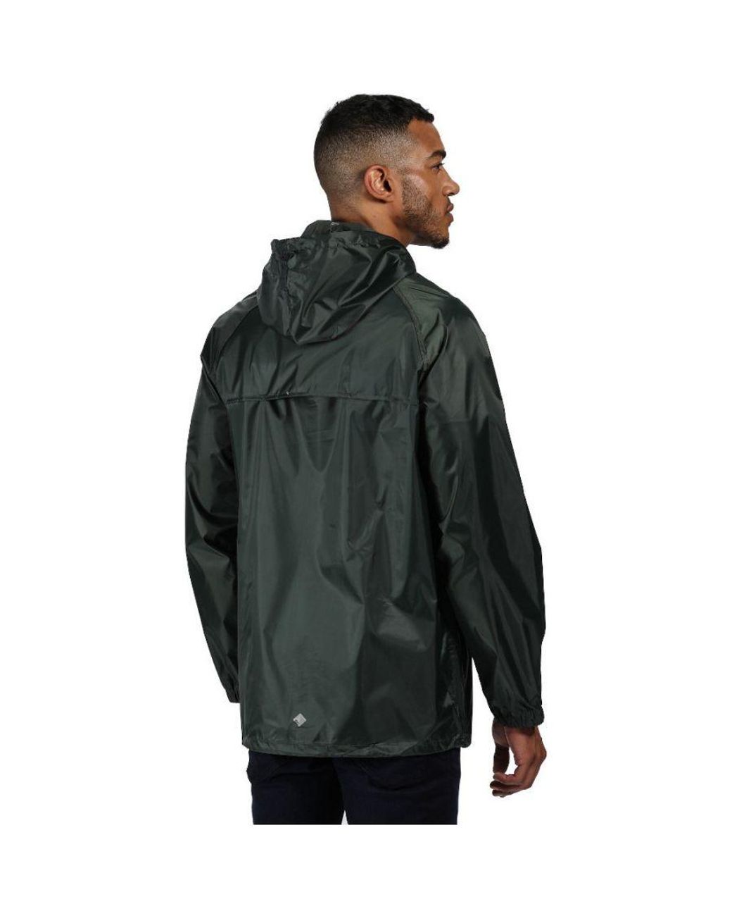 Regatta Black Stormbreak Waterproof Durable Mid Length Jacket for men