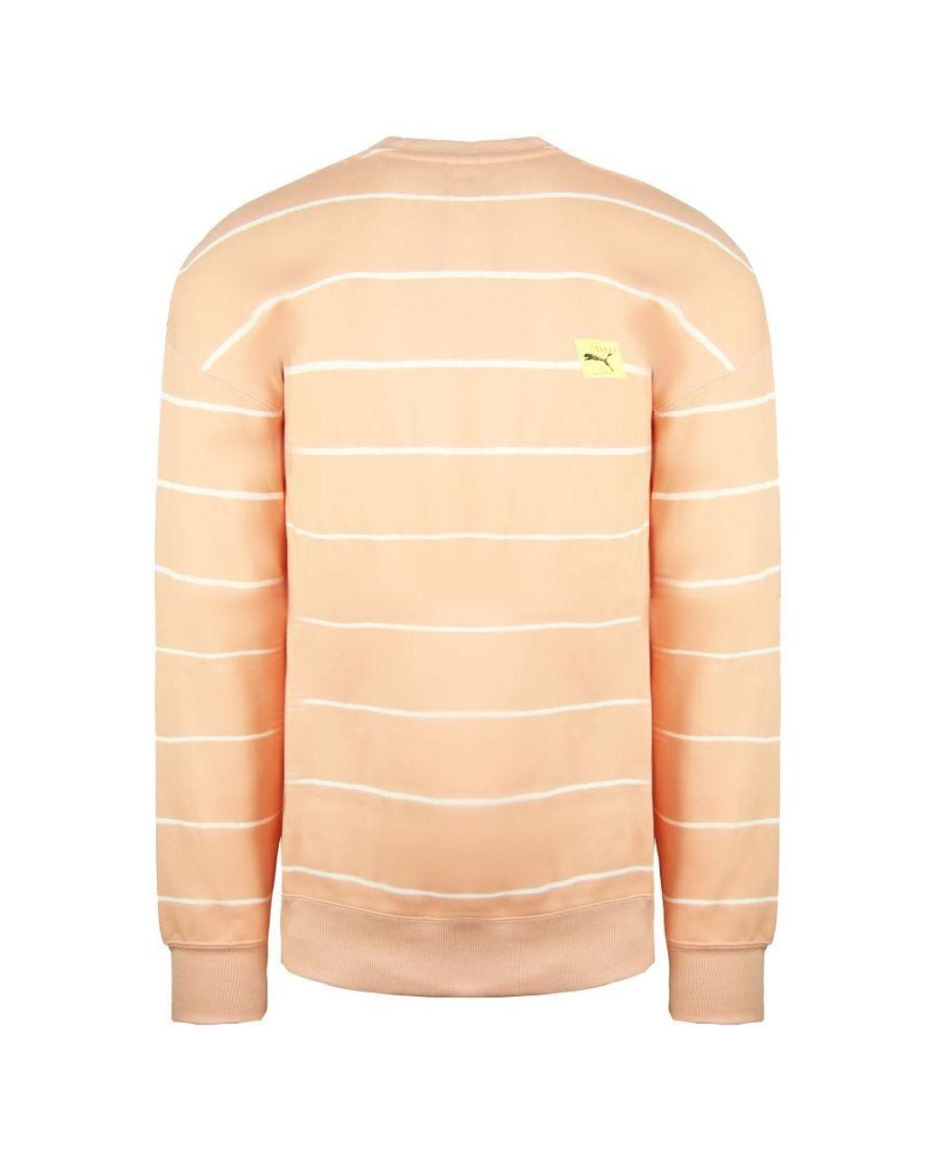 PUMA Natural X Michael Lau Long Sleeve Crew Neck Graphic Sweatshirt 530359 26 Cotton for men