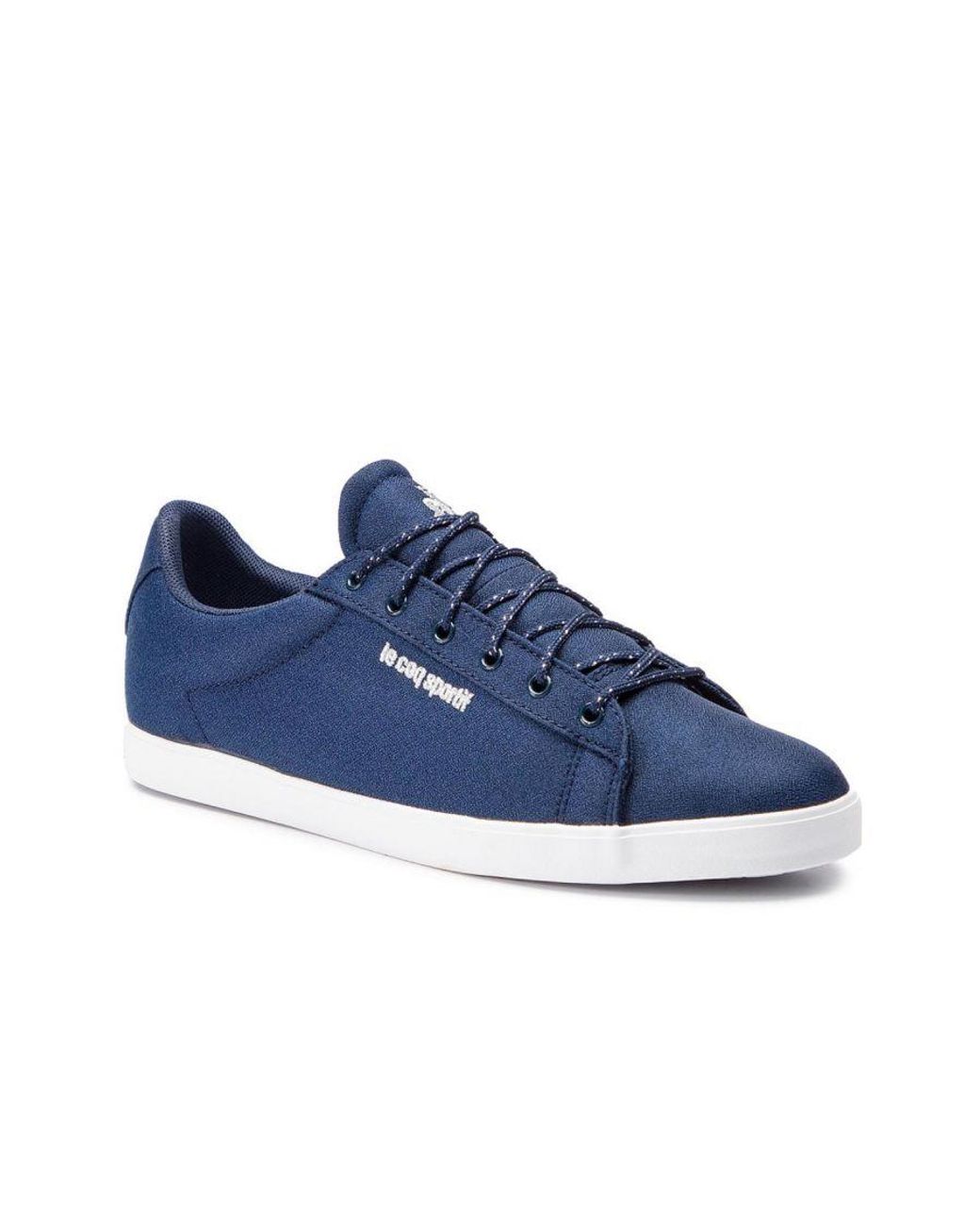 Le Coq Sportif Blue Agate Lo Cvs Metallic Plimsolls
