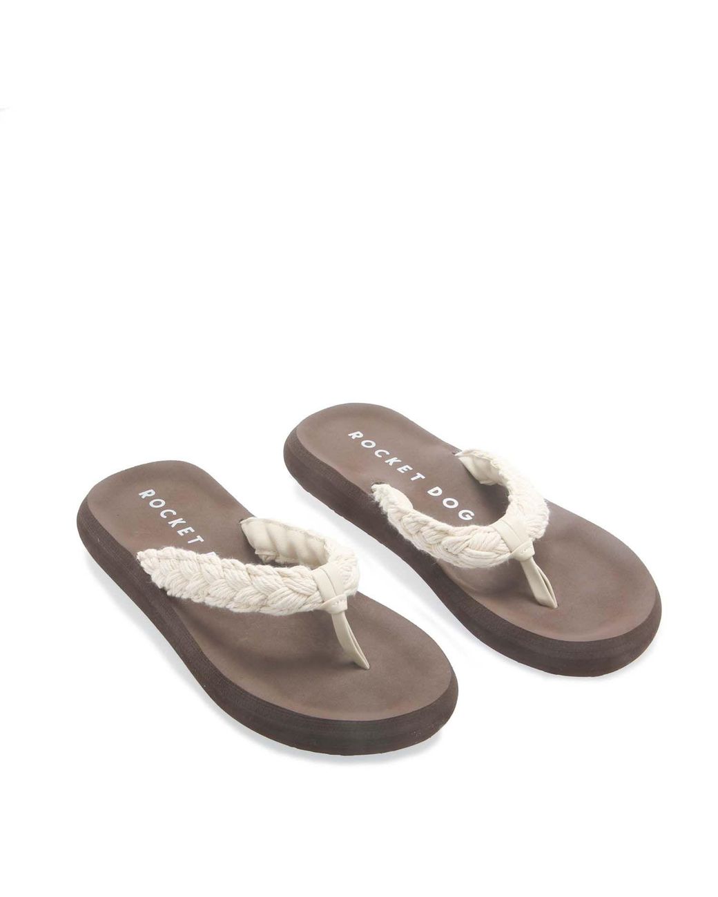 Rocket Dog Gray Sunset Cord Flip Flops