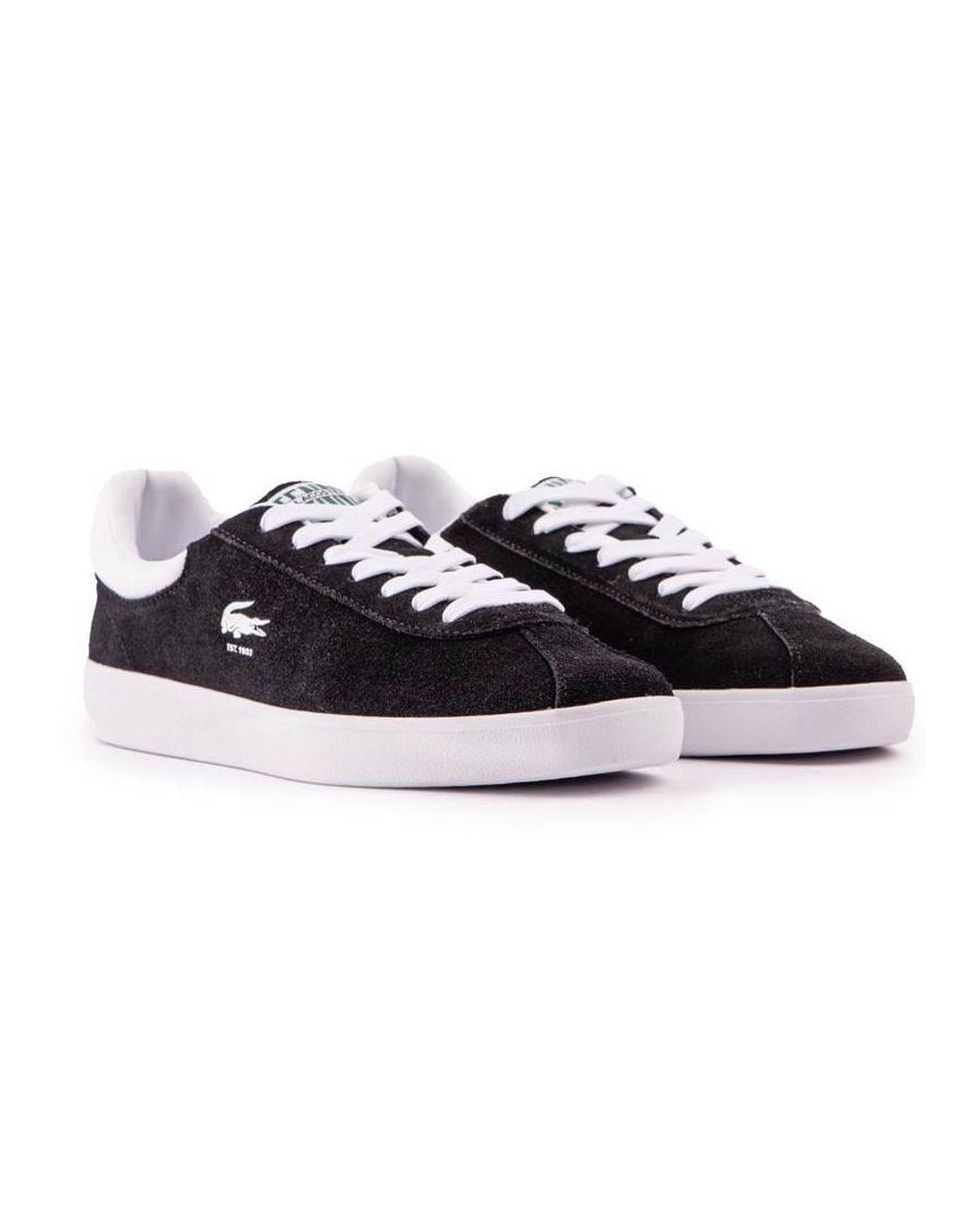 Lacoste Black Baseshot Trainers for men