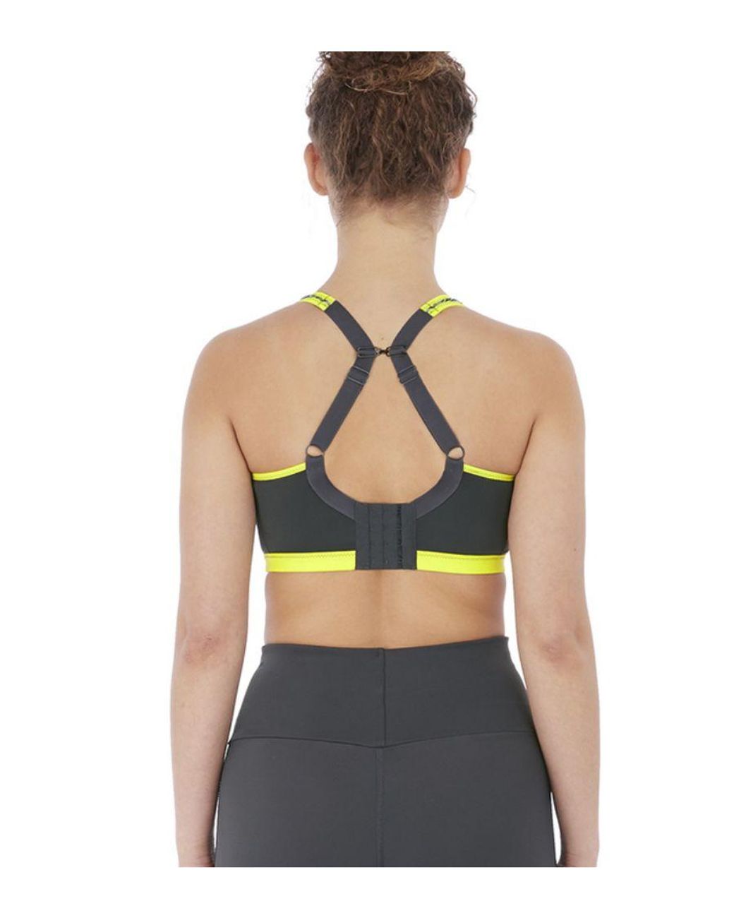 Freya Gray Epic Underwired Moulded Crop Top Sports Bra