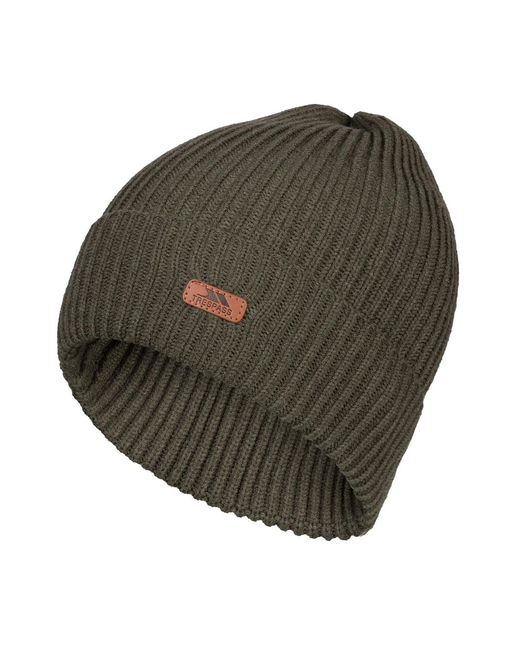 Trespass Green Adult Dornan Beanie (Dark Vine)