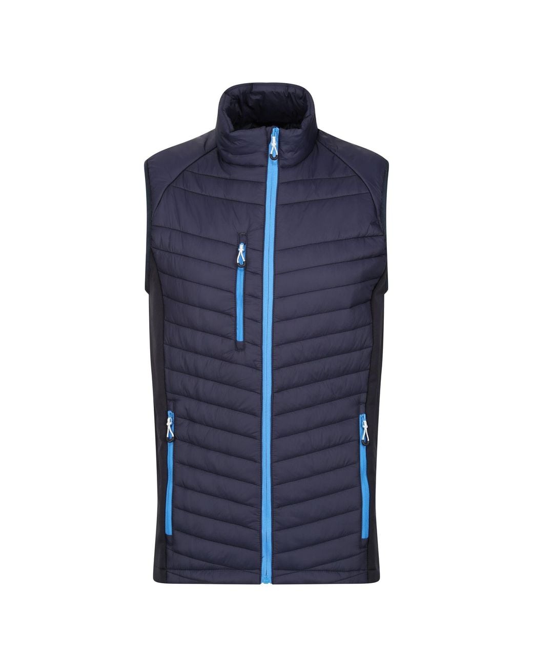 Regatta Blue Navigate Quilted Hybrid Gilet /French) for men