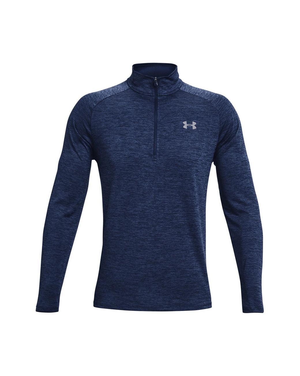Under Armour Blue 2.0 Half Zip Technical Top (Naval Academy) for men