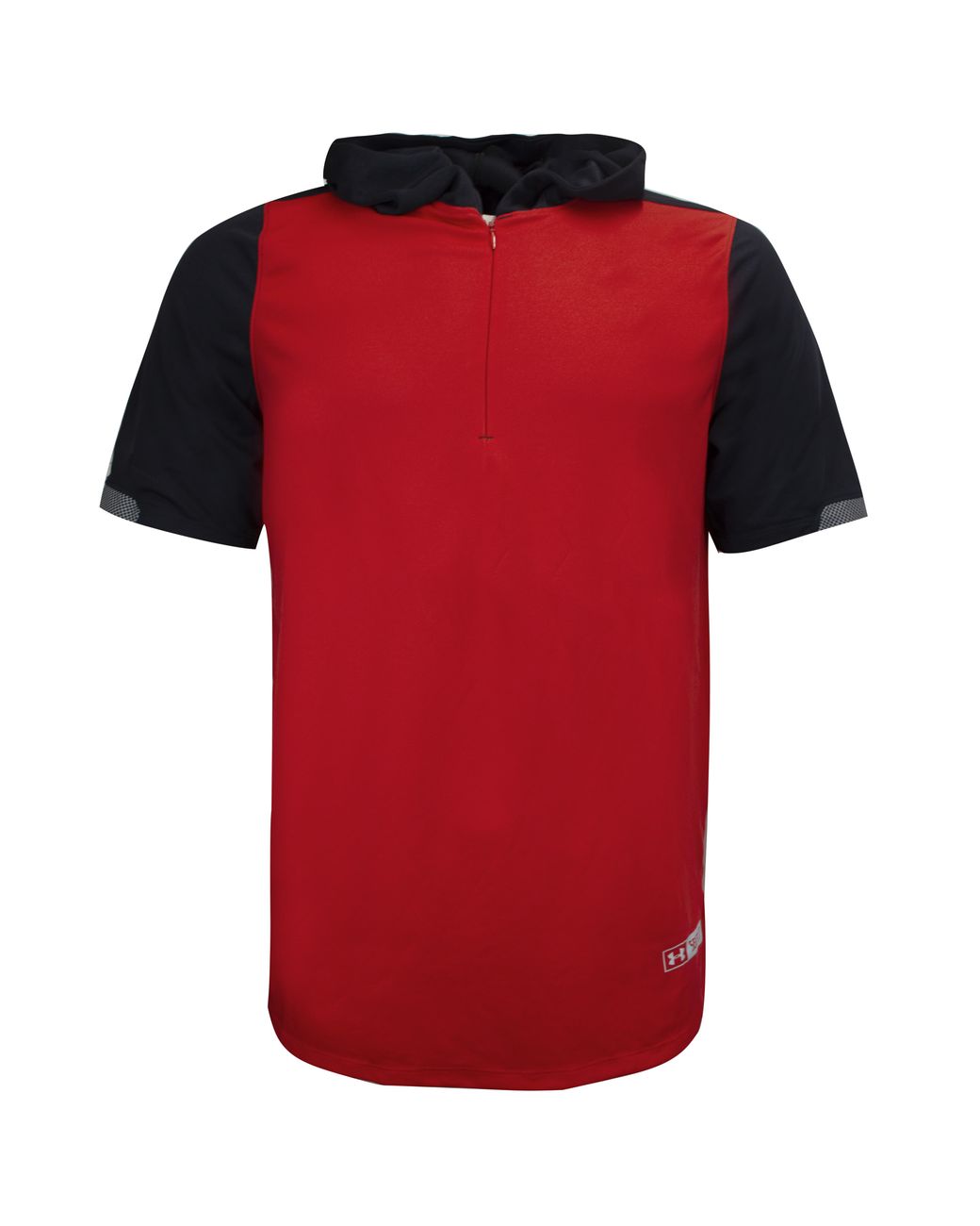 Under Armour Red Select T-Shirt Hoodie Half Zip Top 1326757 600 for men