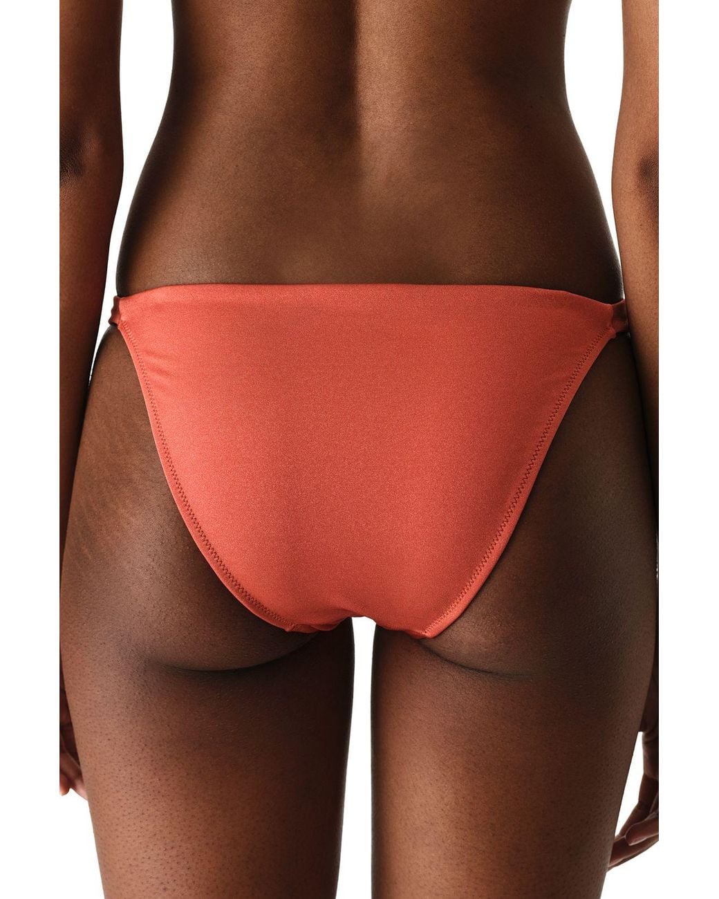 Penti Red Koral Merin Side Mid Waist Bikini Bottom